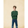 Hanes  Youth 7.8 Oz. EcoSmart  50/50 Fleece Crew Neck Pullover